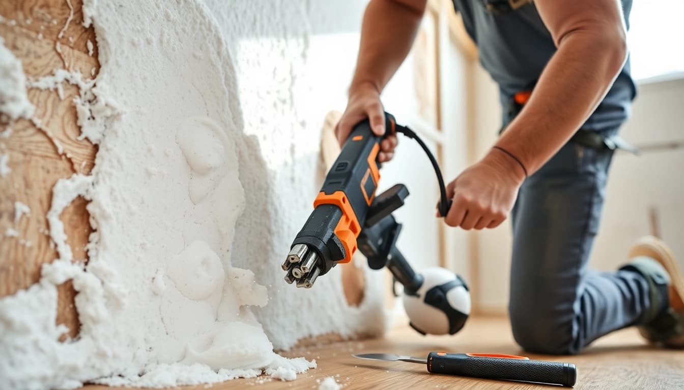 Learn how to remove spray foam insulation effectively with professional tools and techniques.