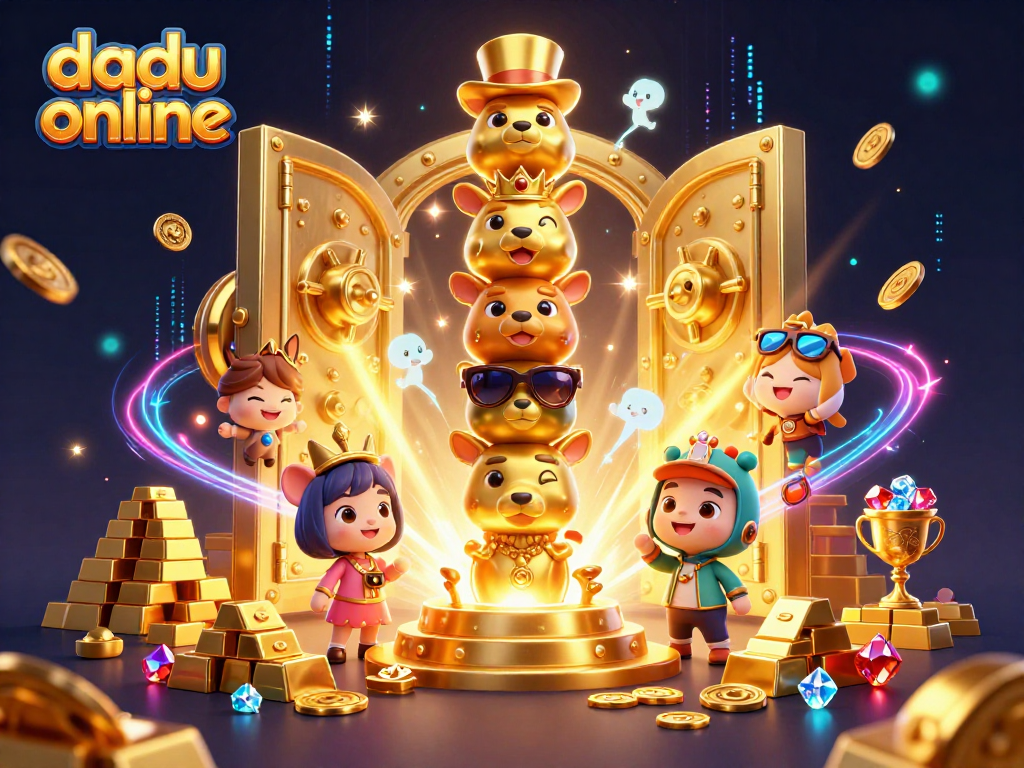 Experience fun dadu online with vibrant 3D elements and rich casino graphics enhancing gameplay.