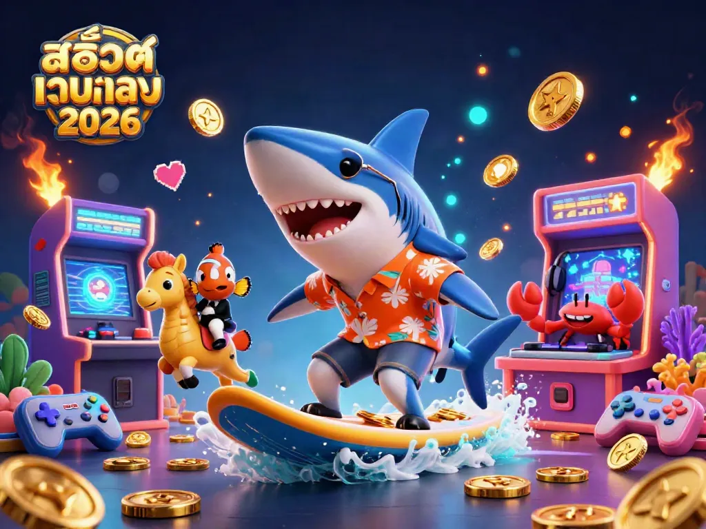 เล่นเกมสล็อตเว็บตรง 2026 กับชมวิวทะเลที่สวยงามและตัวละครสุดน่ารัก