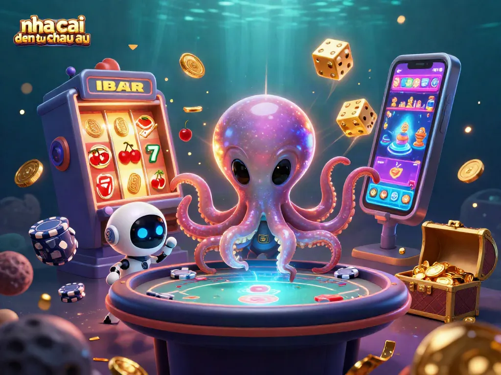 Các yếu tố vui chơi tại nhà cái đến từ châu Âu, thể hiện không khí sôi động của casino