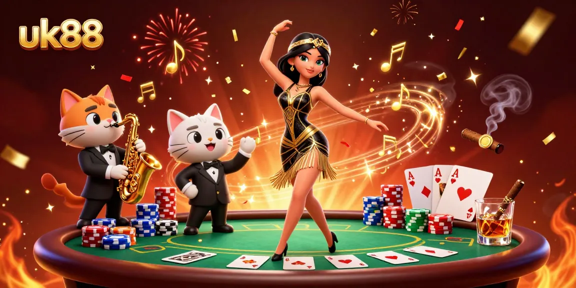 Experience thrilling games at uk88 with colorful poker elements and dynamic celebrations.