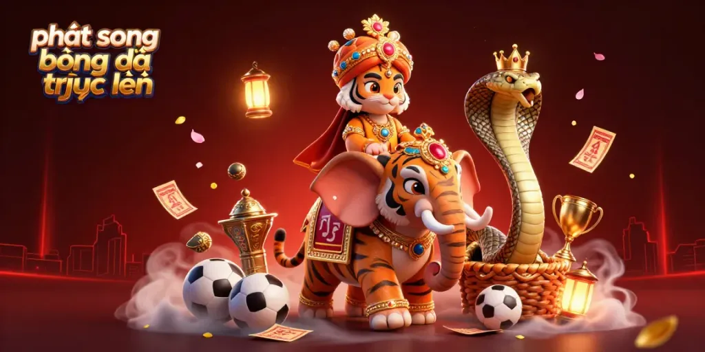 Experience thrilling phát sóng bóng đá trực tuyến with interactive sports elements and vibrant visuals.