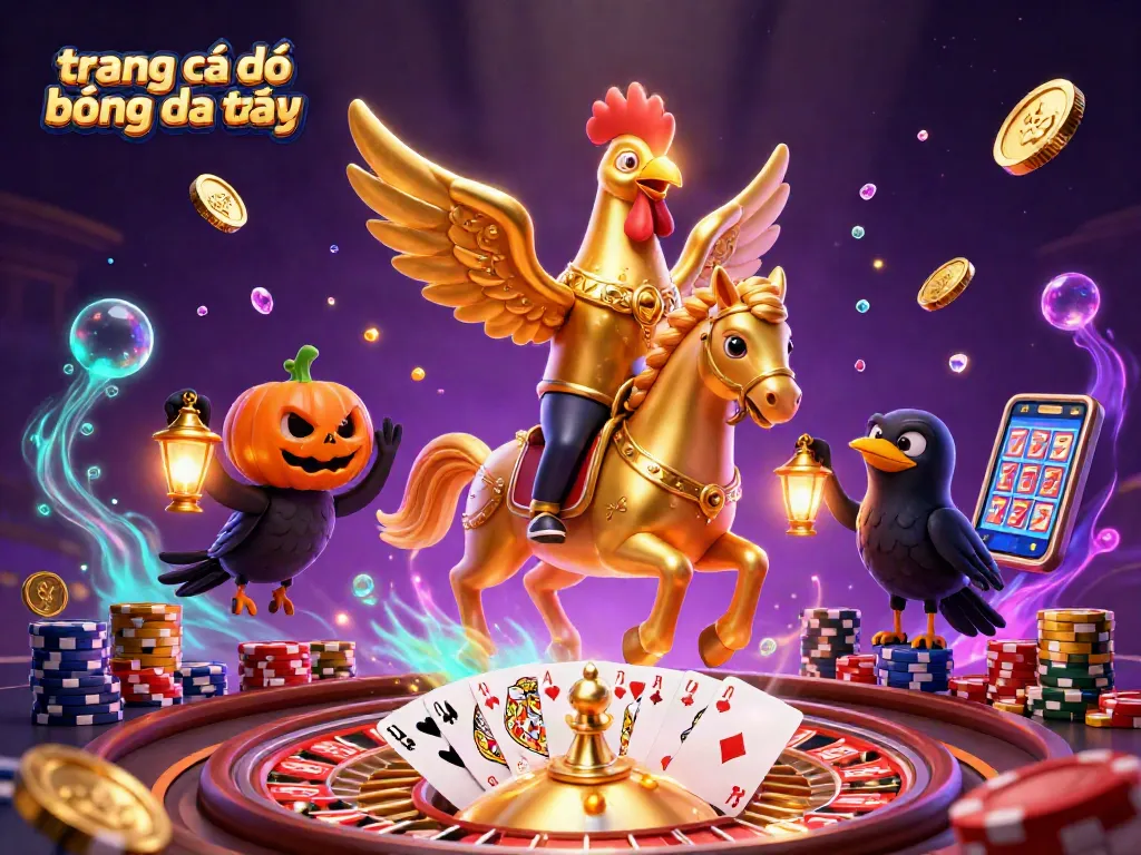 Khám phá trang cá độ bóng đá trực tiếp hấp dẫn với hình ảnh 3D sống động về casino.