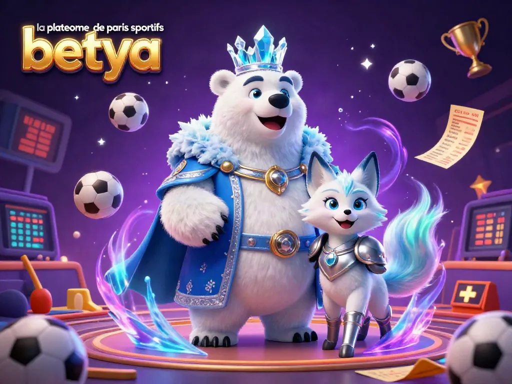 Experience thrilling sports betting action with la plateforme de paris sportifs betya, featuring dynamic sports elements and colorful visuals.