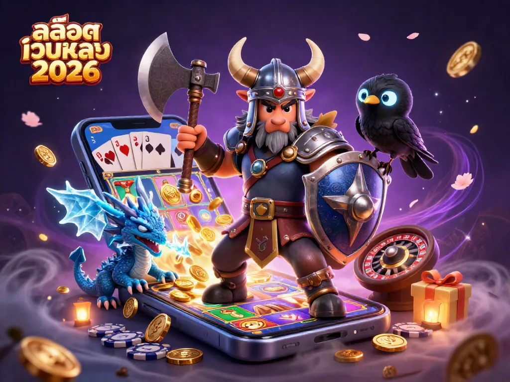 สล็อตเว็บตรง 2026 ร่วมสนุกกับสล็อตที่มีโชคลาภและโบนัสมากมาย