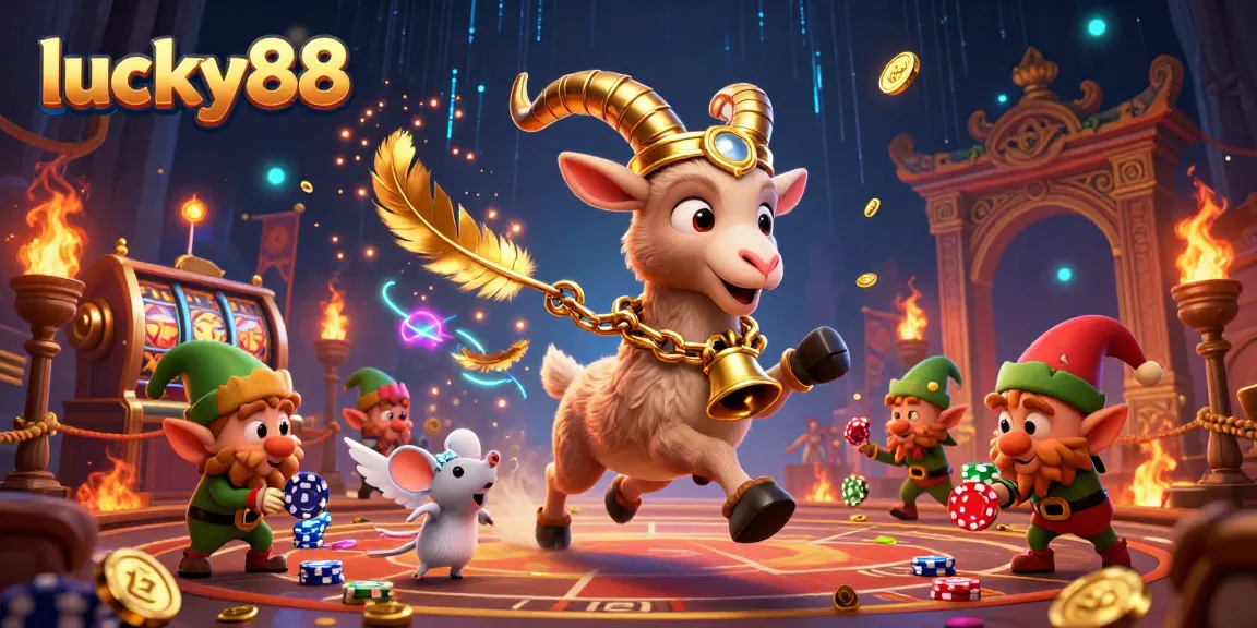 Join the exciting world of lucky88 with a festive horror casino scene packed with action!