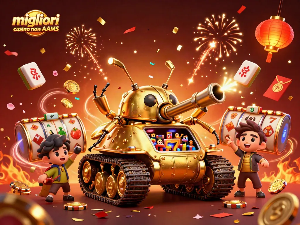 Scopri i migliori casino non AAMS mentre esplodono con giocate colorate e festive