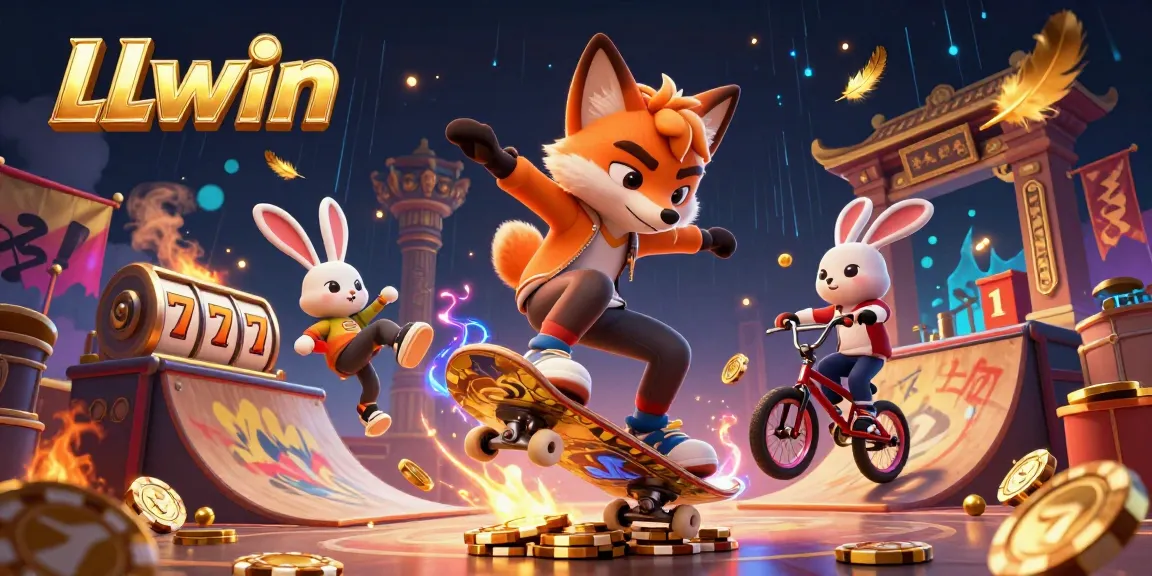 Experience exhilarating action at LLwin with vibrant gaming elements and thrilling characters.