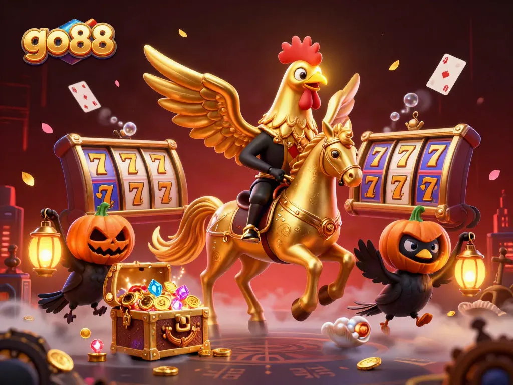 Experience thrilling gameplay with go88 in a rich casino scene filled with excitement and vibrant elements.