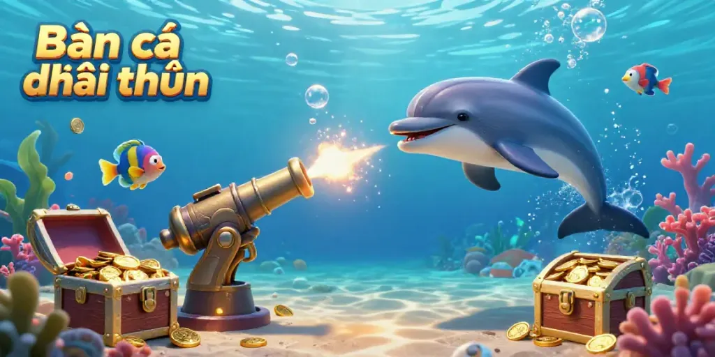 Experience thrilling adventures in Bắn cá đổi thưởng with vibrant sea creatures and dynamic gameplay.