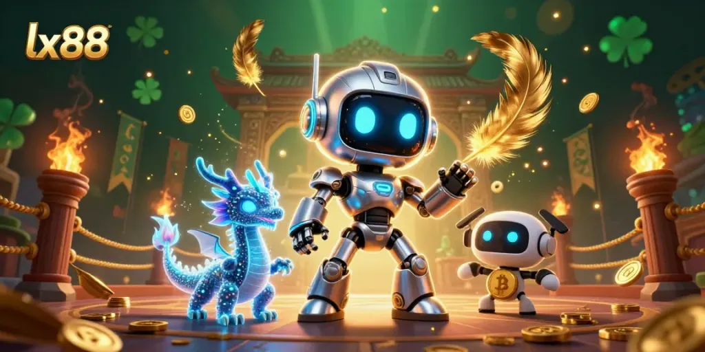 Engage with thrilling casino adventures at lx88 featuring vibrant characters and dynamic elements.