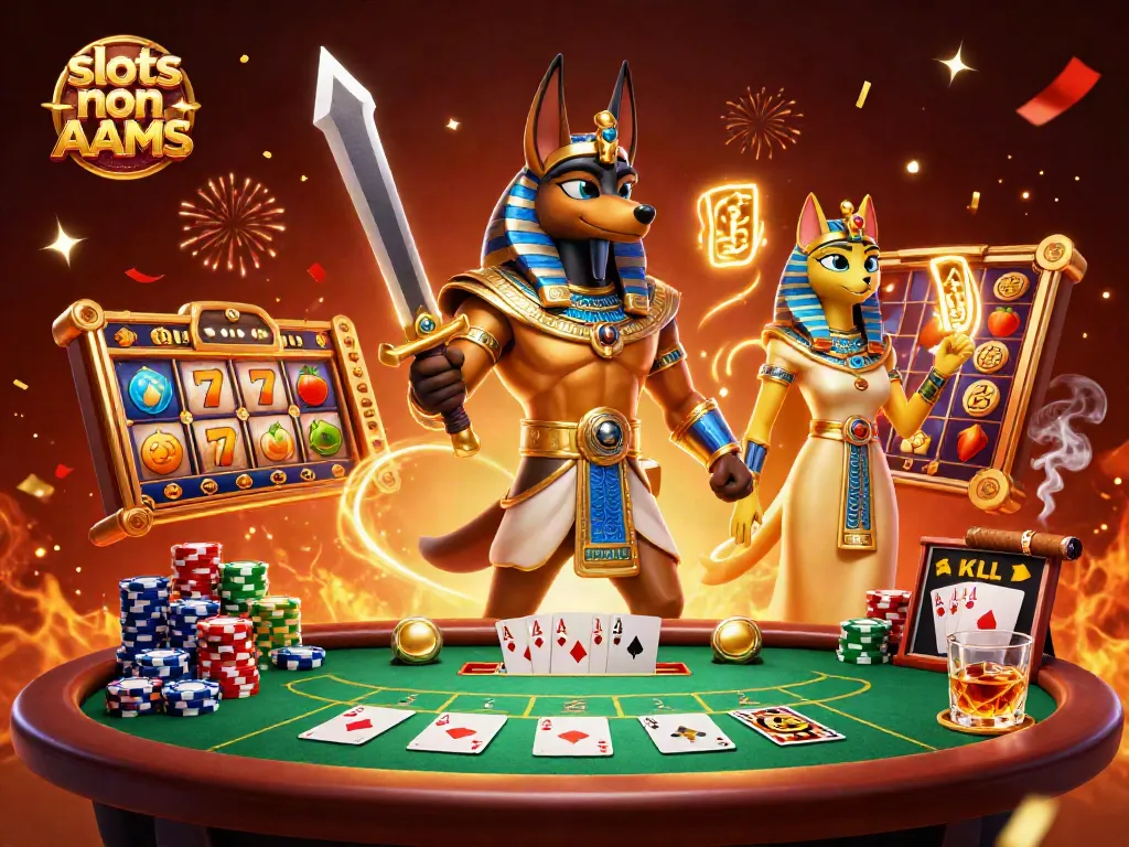 Giocatori che si divertono con le slot non AAMS, immersione nell'azione e animazione vivace.