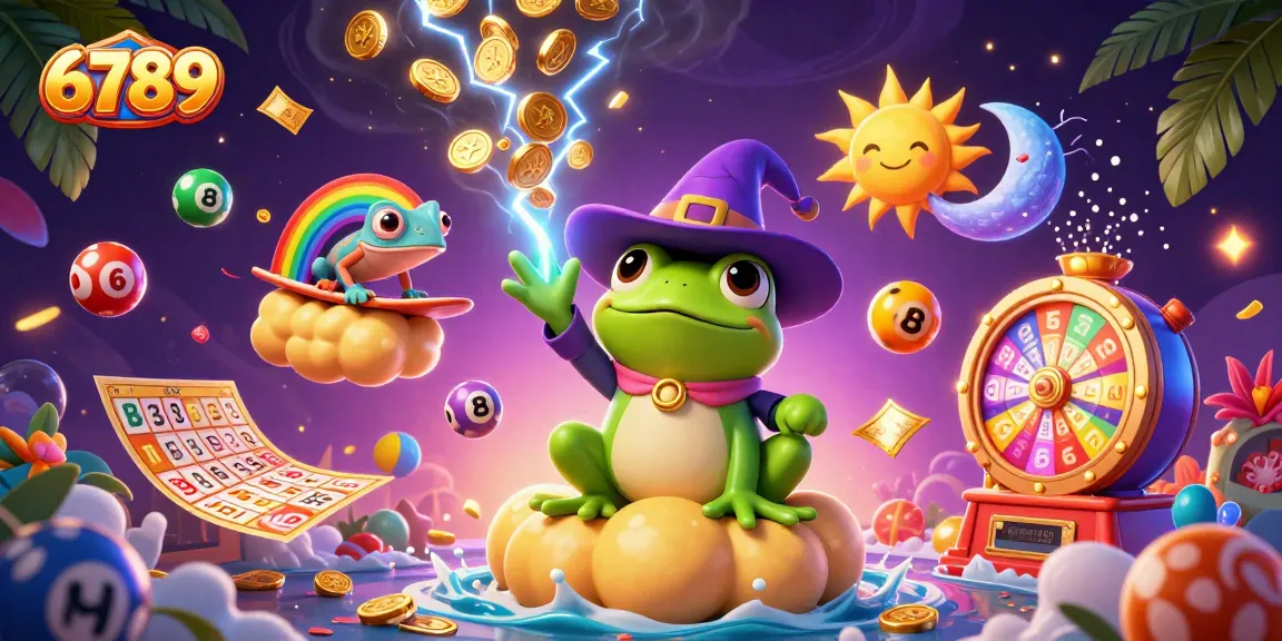 Engage with the 6789 experience in this vibrant casino illustration featuring a storm of golden coins and games.
