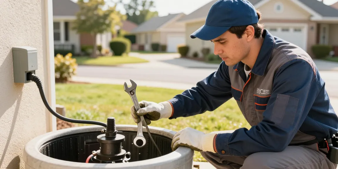 Septic maintenance by a trusted local plumber ensuring quality service.