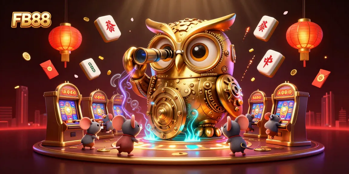 Experience thrilling gameplay at FB88 with 3D cartoon characters engaging in high-stakes casino action.