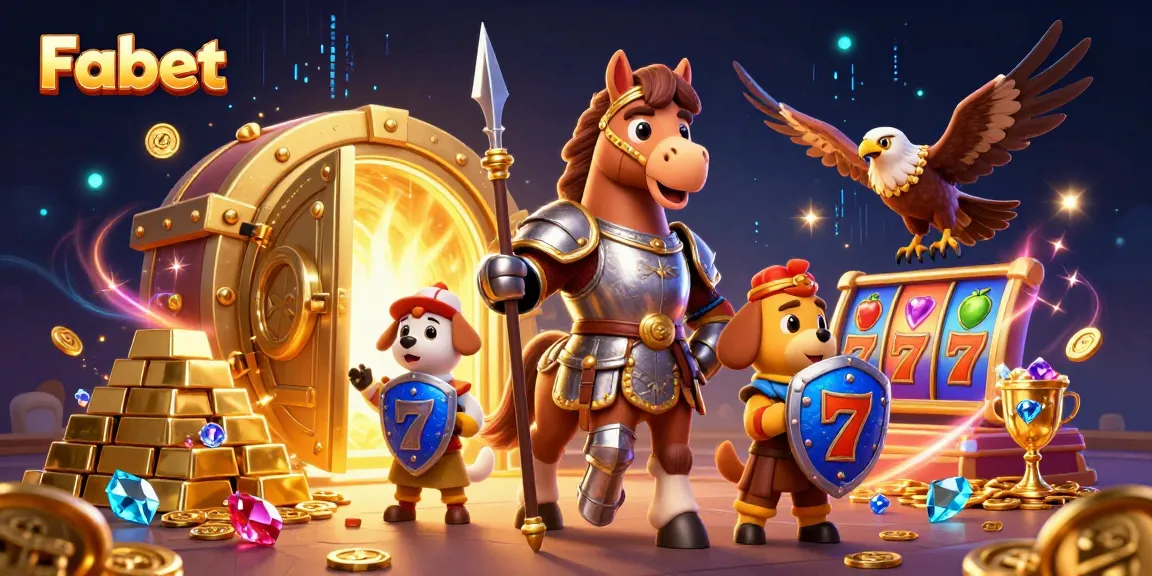 Engage in thrilling gameplay with Fabet’s captivating slot adventure featuring medieval characters.