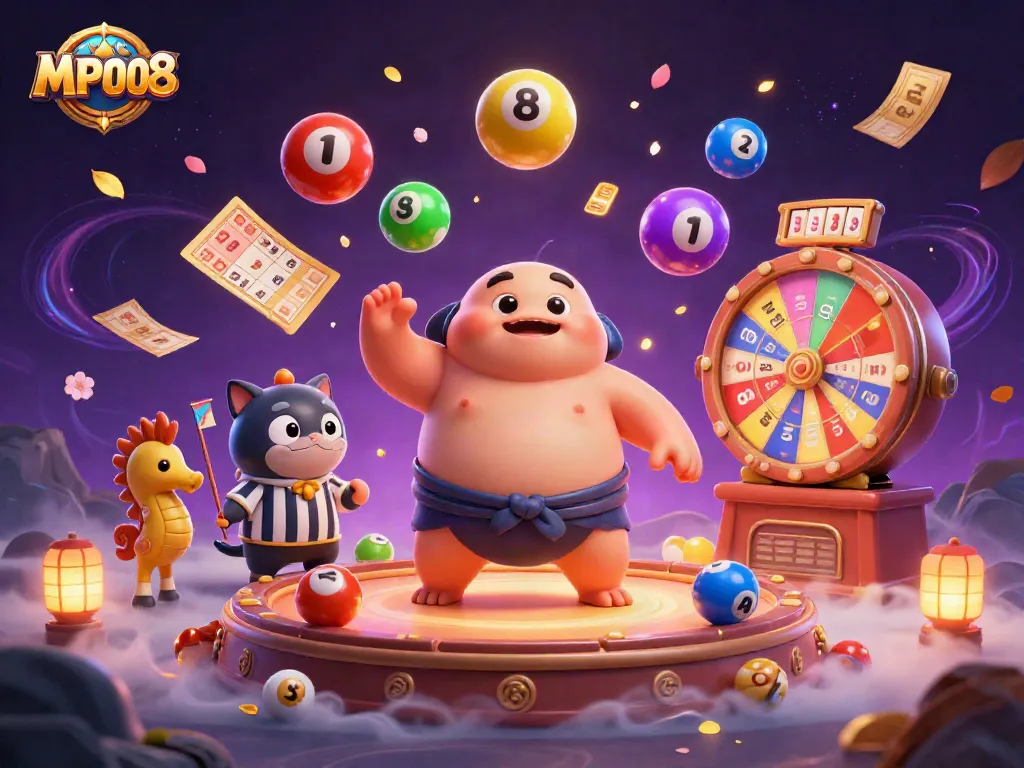 MPO08 captures thrilling moments in a vibrant underwater casino with dynamic elements and characters.