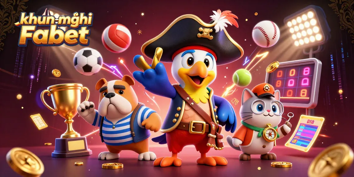 Engage in exciting khuyến mãi Fabet with a vibrant pirate-themed gambling scene full of action.