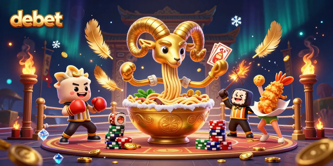 Engage in debet fun with dynamic 3D characters in a vibrant casino arena.