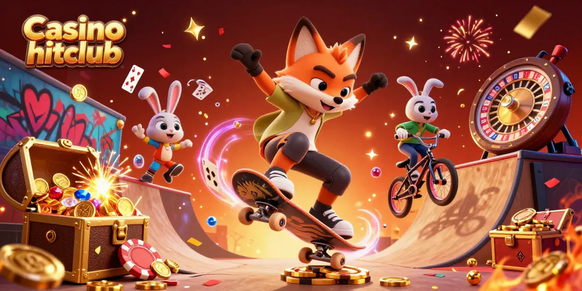 Experience the thrill of Casino hitclub with vibrant gaming elements and dynamic characters in action!