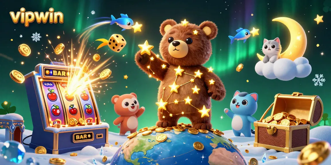 Experience thrilling jackpots and gameplay at vipwin with dazzling 3D illustrations of casino excitement.