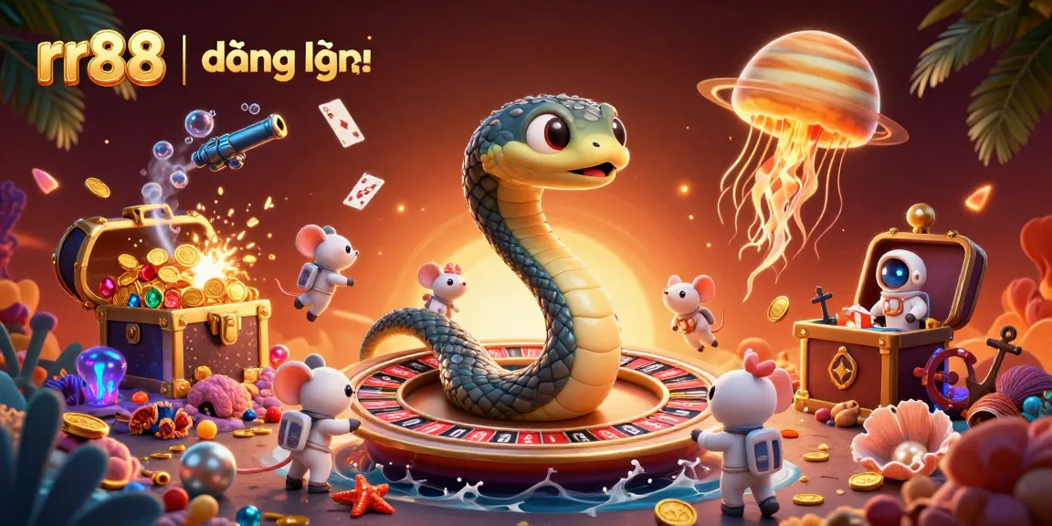 Experience the excitement of rr88 | đăng nhập as you explore vibrant casino-themed elements and colorful characters.